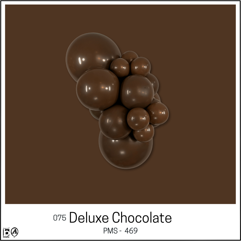 260s Sempertex Nozzles Up Deluxe Chocolate Twisting - Entertainer Latex Balloons | 50 Count
