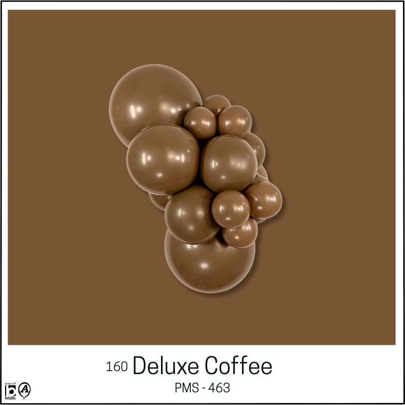 160s Sempertex Deluxe Coffee Twisting - Entertainer Latex Balloons | 100 Count