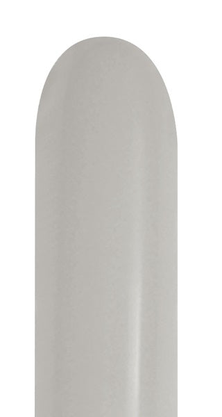 360 Sempertex Deluxe Grey Twisting - Entertainer Latex Balloons | 50 Count