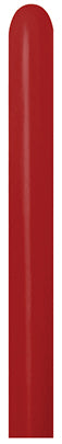 260s Sempertex Deluxe Imperial Red Twisting - Entertainer Balloons | 50 Count