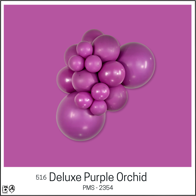 18" Sempertex Deluxe Purple Orchid Latex Balloons | 25 Count
