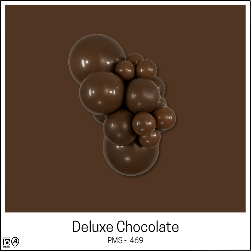 Ballons en latex Sempertex Deluxe chocolat de 28 cm | Paquet de 100