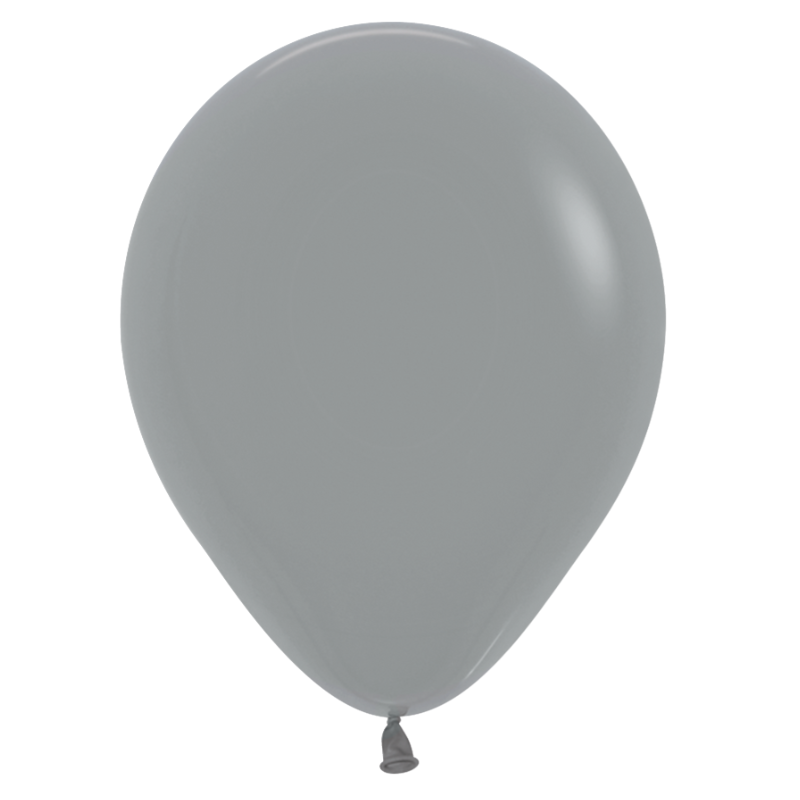 11" Sempertex Deluxe Urban Grey Latex Balloons | 100 Count