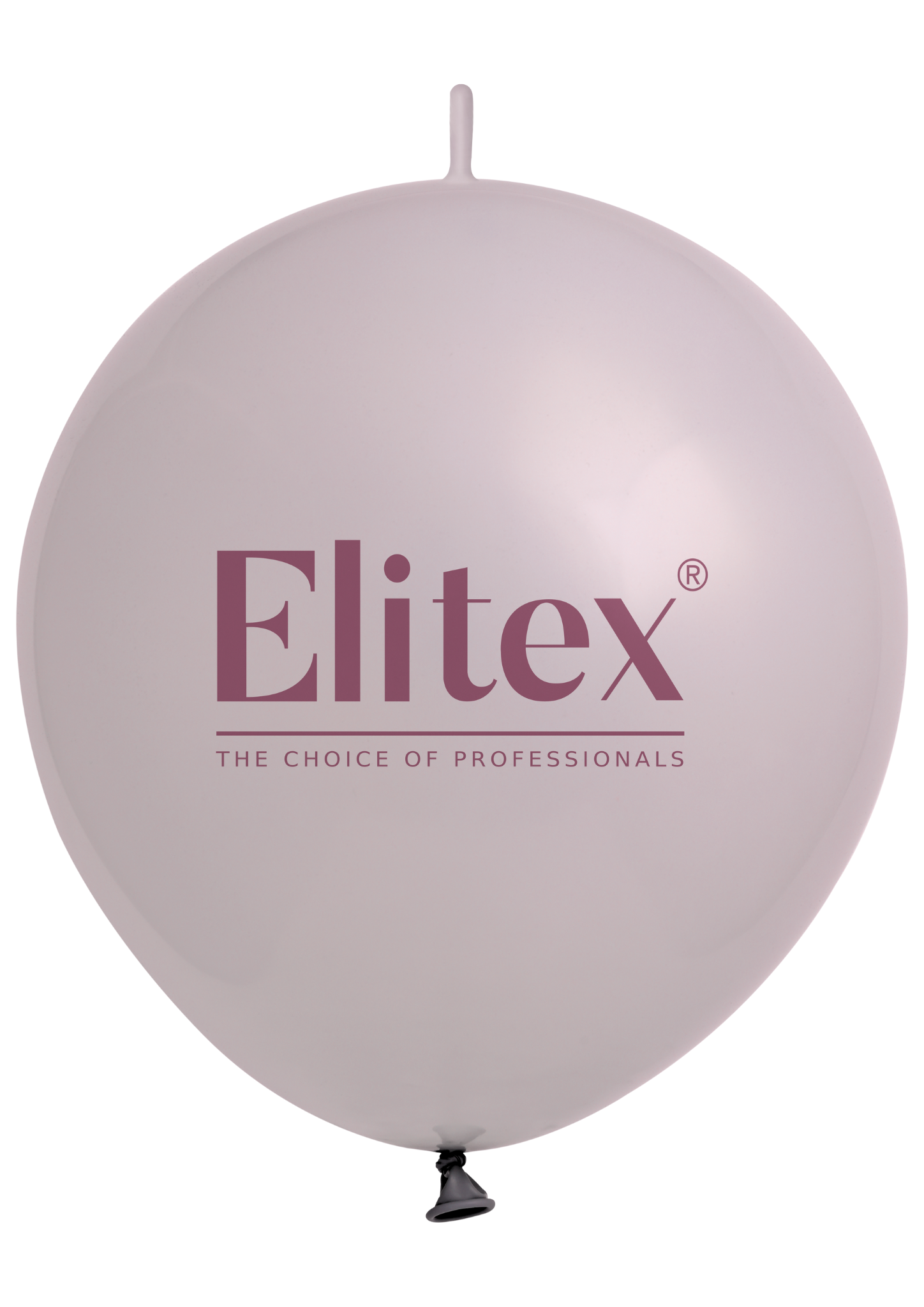 6" Elitex Gray Standard Link Latex Balloons | 100 Count