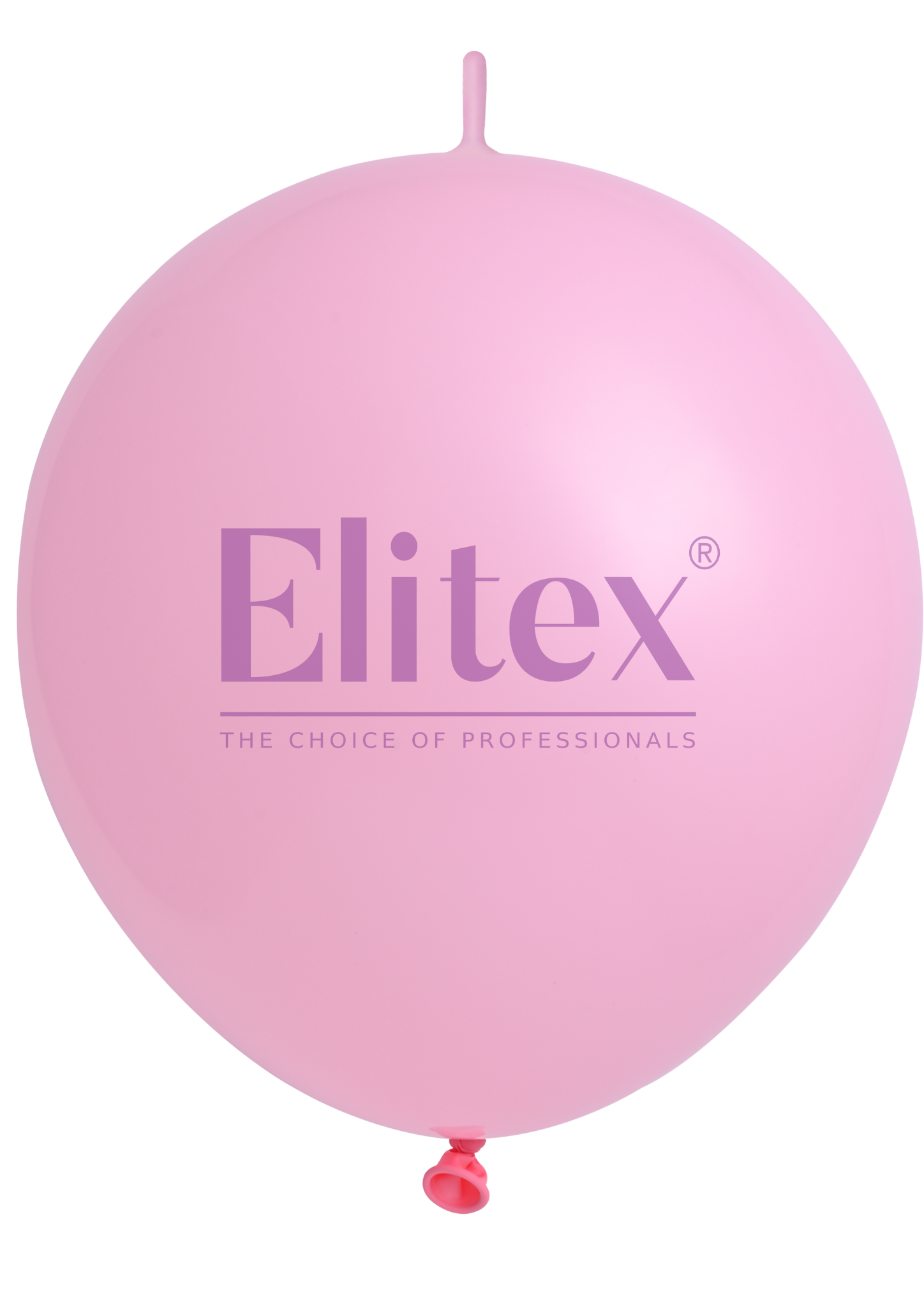 12" Elitex Light Pink Standard Link Latex Balloons | 100 Count