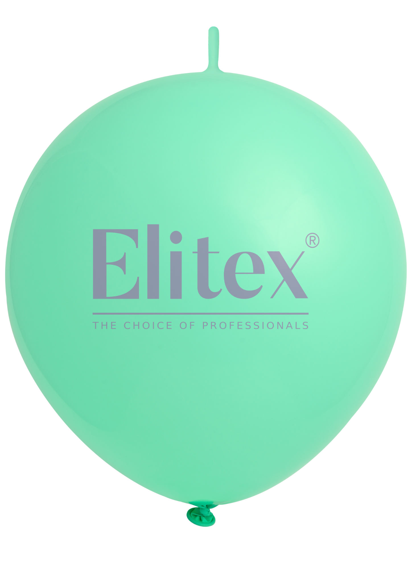 6" Elitex Mint Pastel Link Latex Balloons | 100 Count