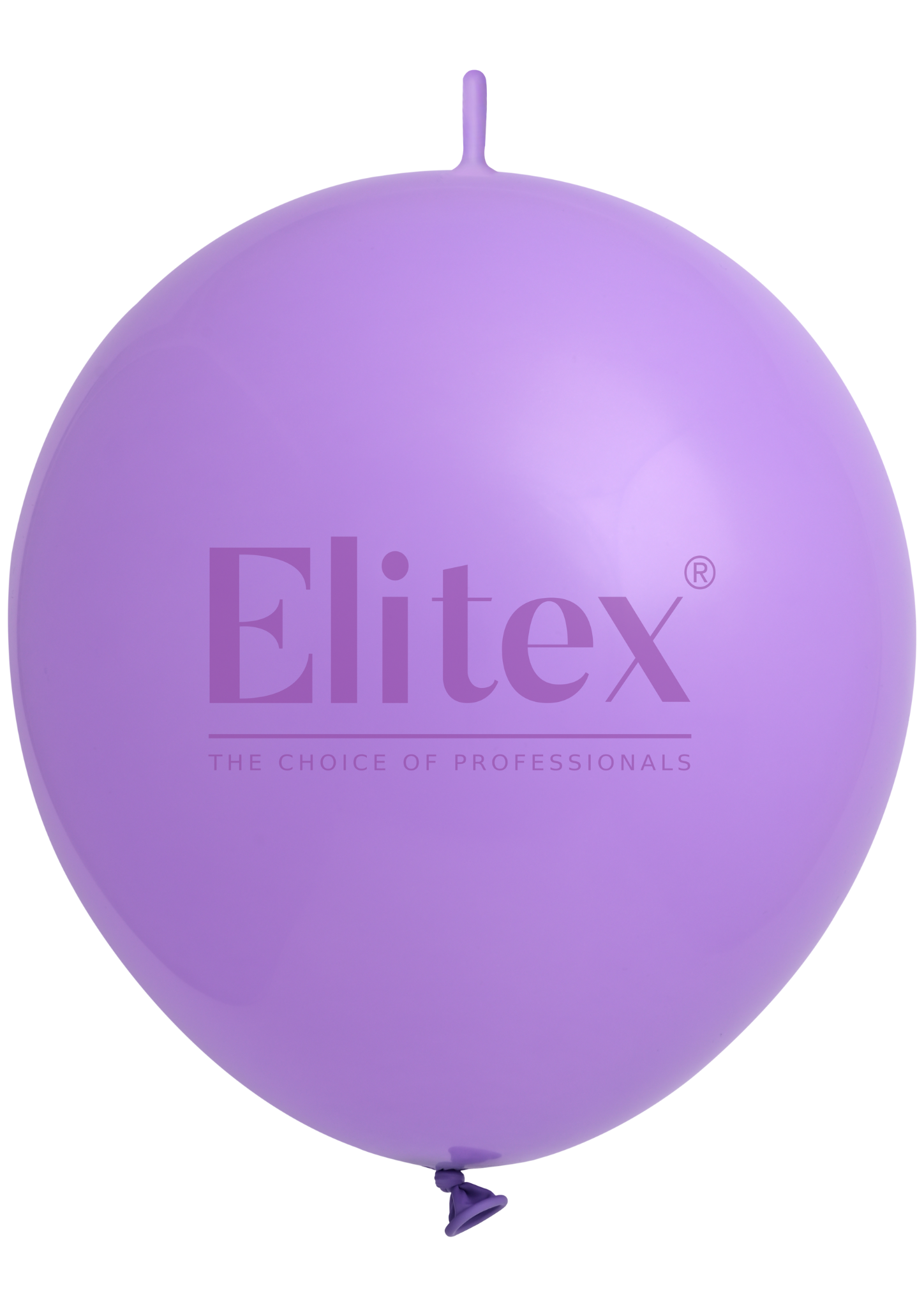 6" Elitex Orchid Purple Standard Link Latex Balloons | 100 Count