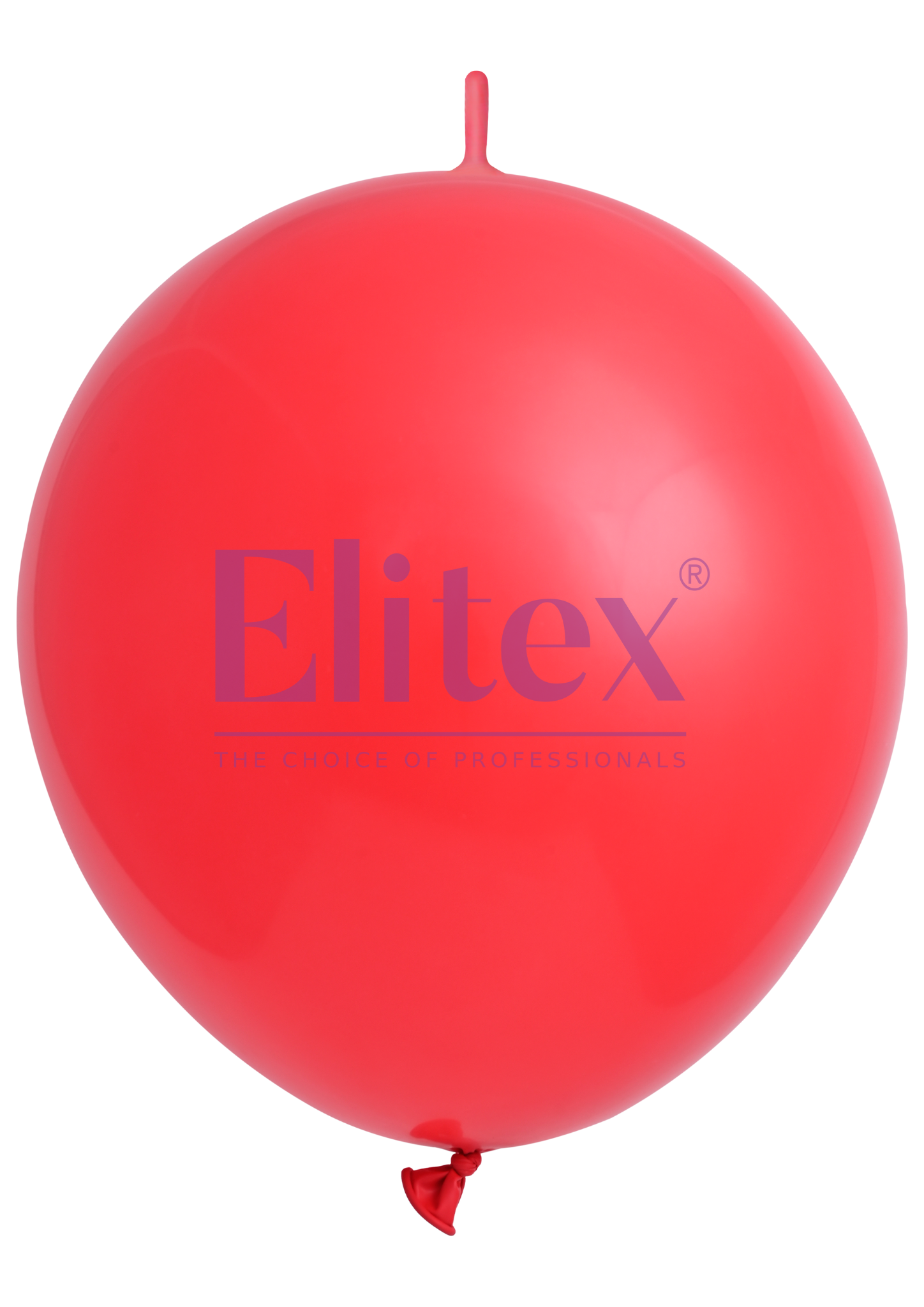 12" Elitex Red Standard Link Latex Balloons | 100 Count