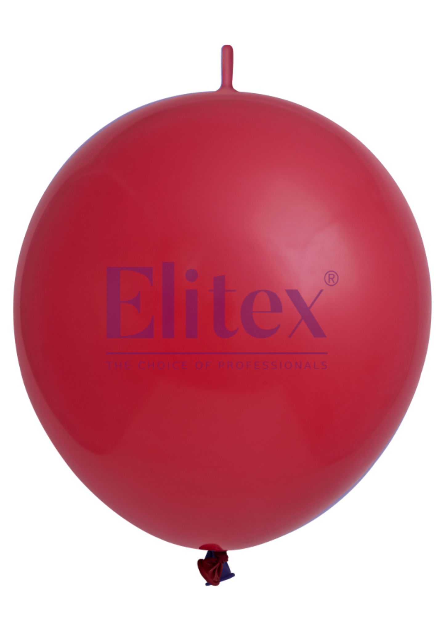 12" Elitex Red Wine Standard Link Latex Balloons | 100 Count