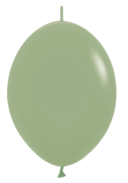 6" Sempertex Deluxe Eucalyptus Link-O-Loon Latex Balloons | 50 Count