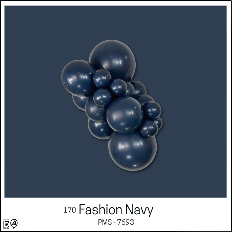 260 Nozzle Up Sempertex Fashion Navy Blue Twisting - Entertainer Latex Balloons | 50 Count