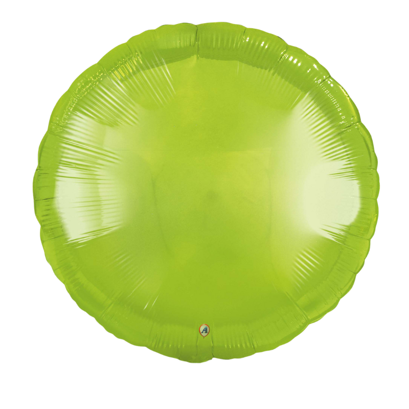 20" AAB Fruit Green Round Foil Balloon | Buy 5 Or More Save 20%
