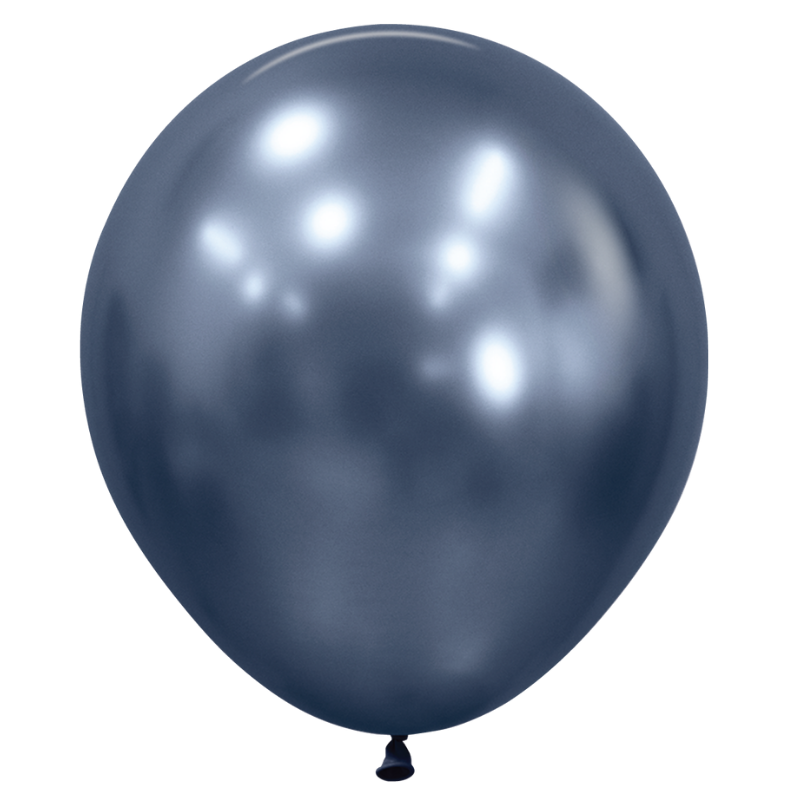18" Sempertex Reflex Galaxy Blue Latex Balloons | 15 Count