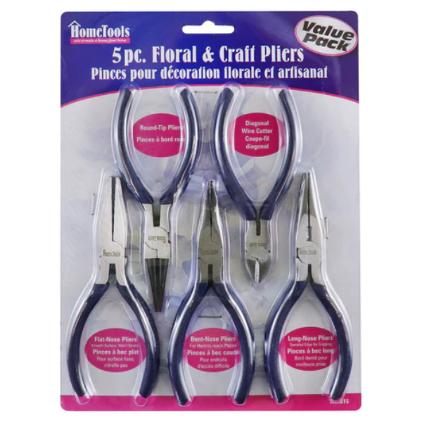 5 piezas Alicates florales y artesanales