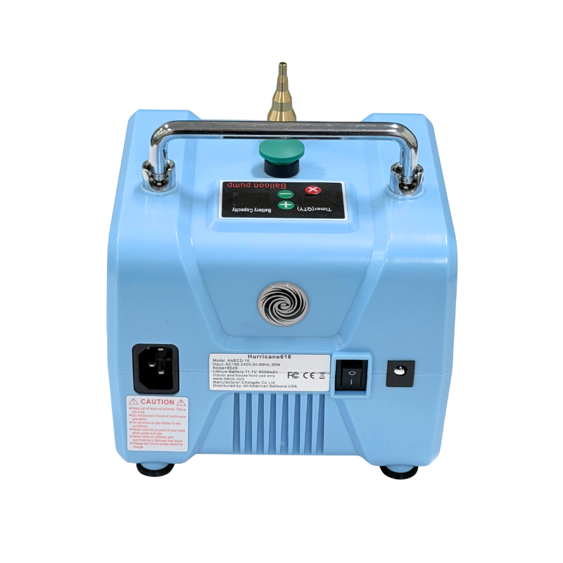 Element Series - Blue Hurricane Digital Electric Entertainer Inflator