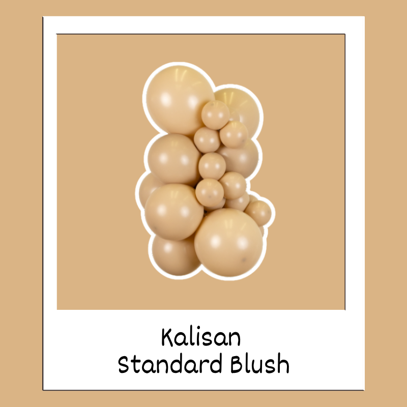 Ballons Kalisan Standard Blush en latex de 36 po | Paquet de 2