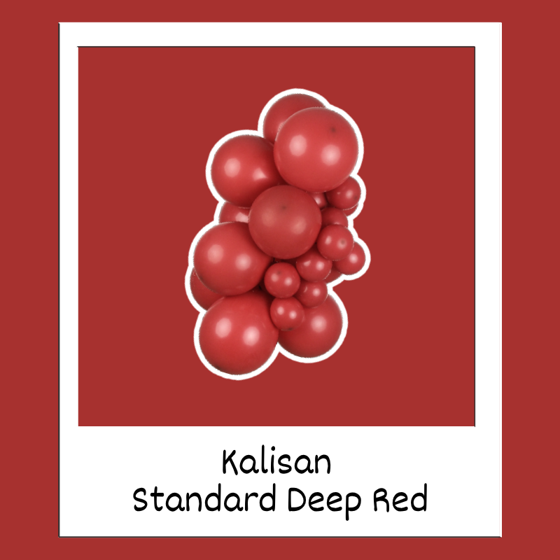 Ballons de baudruche Kalisan Standard 36" (91 cm) Rouge foncé | Lot de 2