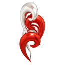 36" Jumbo Kurly Waves Foil Balloon (P33)