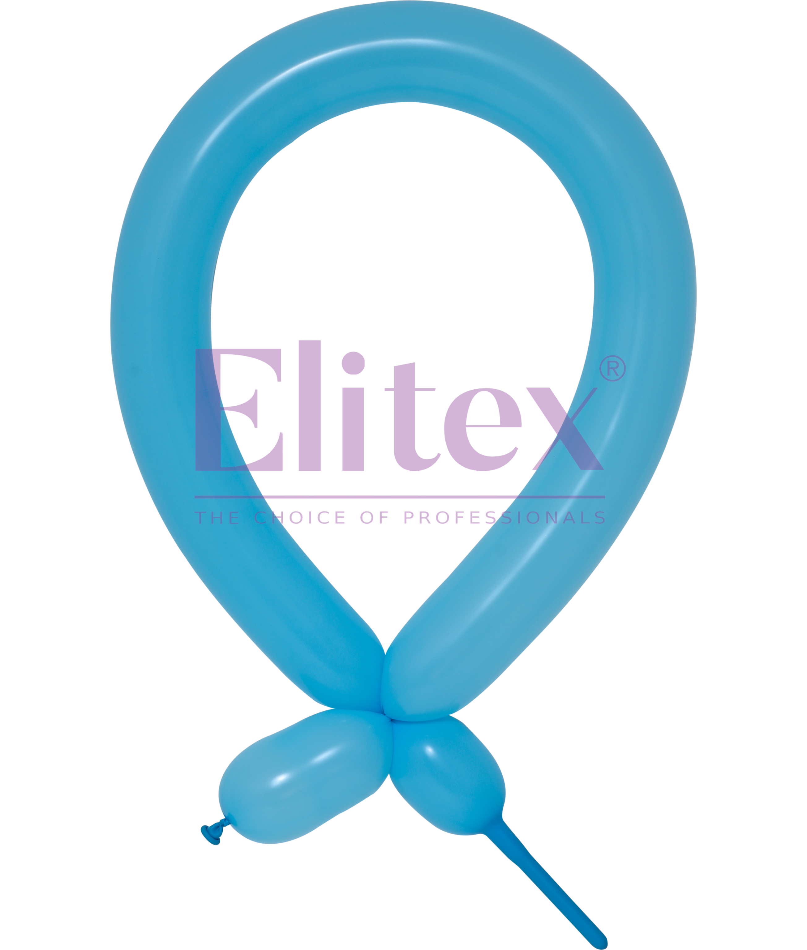 260 Elitex Light Blue Standard Modeling - Twisting Balloons | 50 Count