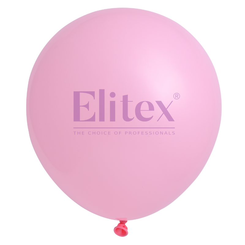 6" Elitex Light Pink Standard Round Latex Balloons | 50 Count