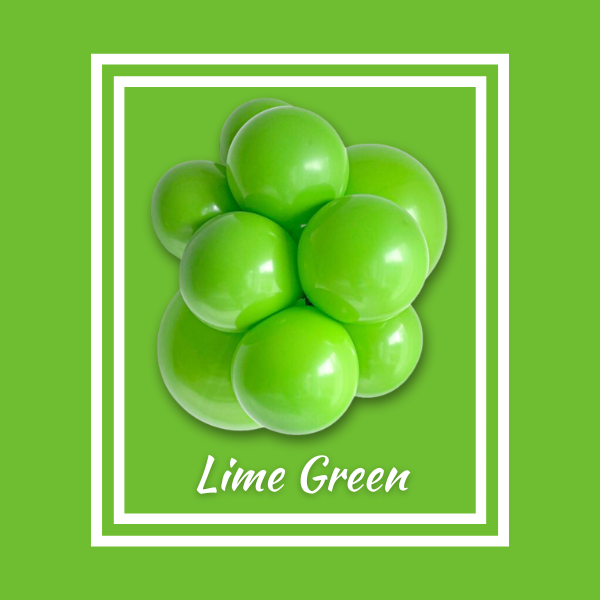 5" TUFTEX Lime Green Latex Balloons | 50 Count