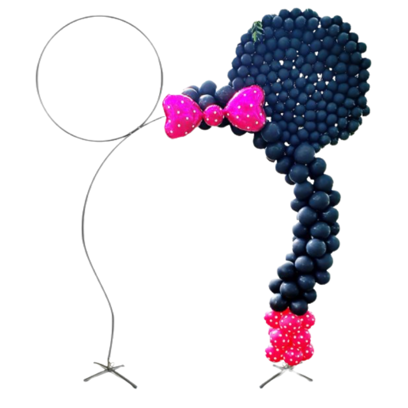 Kit de arco de globos con orejas de ratón | 10 pies de alto