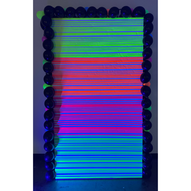 Ruban adhésif fluorescent Pro® Pocket Spike Stack 1/2" - 1/2 pouce de largeur x 20 yards de longueur | 4 rouleaux