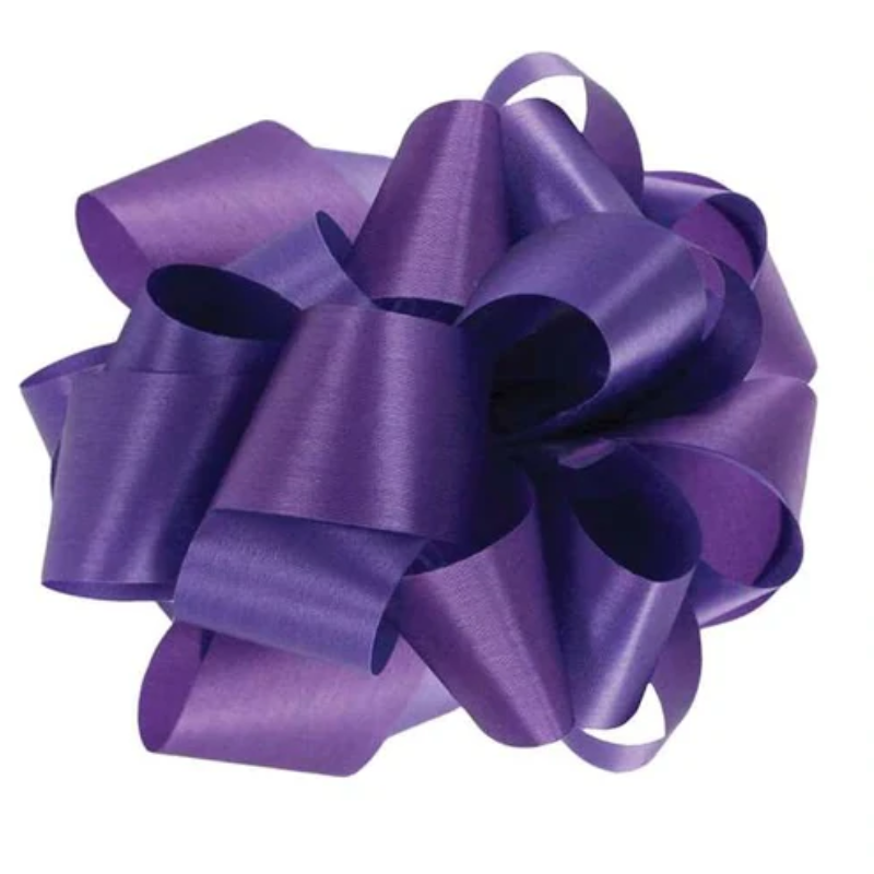 #5 Offray New Violet Satin Lustre Ribbon - 7/8" Wide, 100 Yards Long | 1 Spool