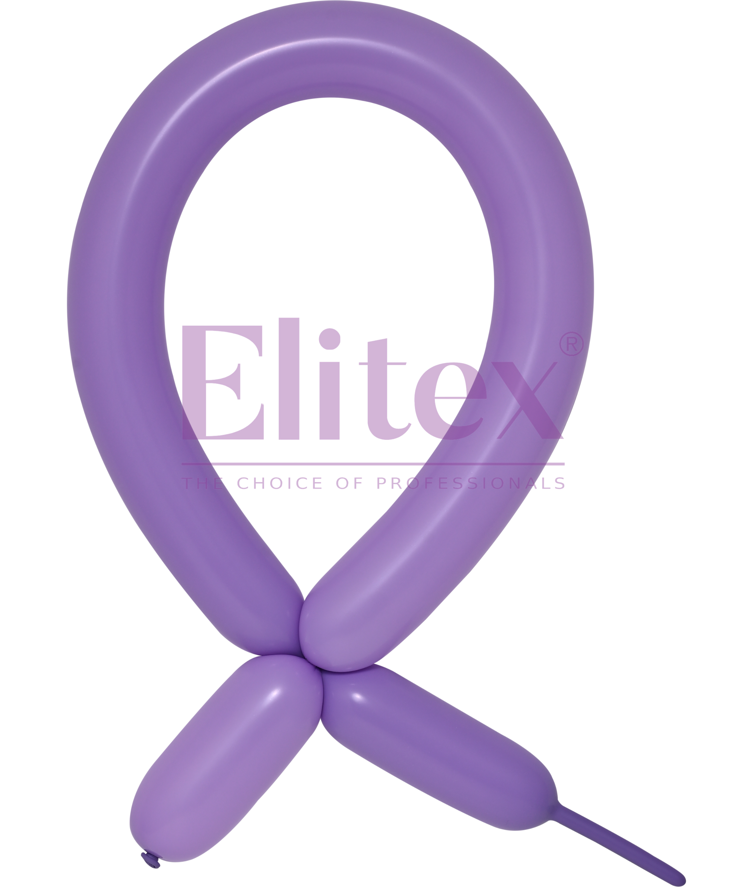 260 Elitex Orchid Purple Standard Modeling - Twisting Balloons | 50 Count