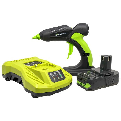 PRO2-60 60W High Temperature Full Size 18V Cordless Hot Glue Gun Kit | 1 Count