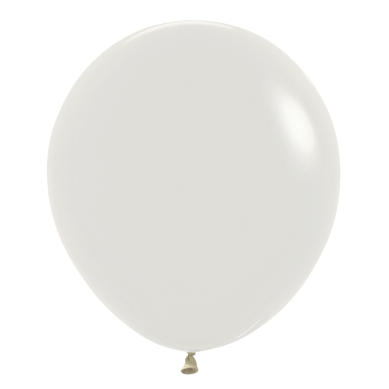 18" Sempertex Pastel Dusk Cream Latex Balloons | 25 Count