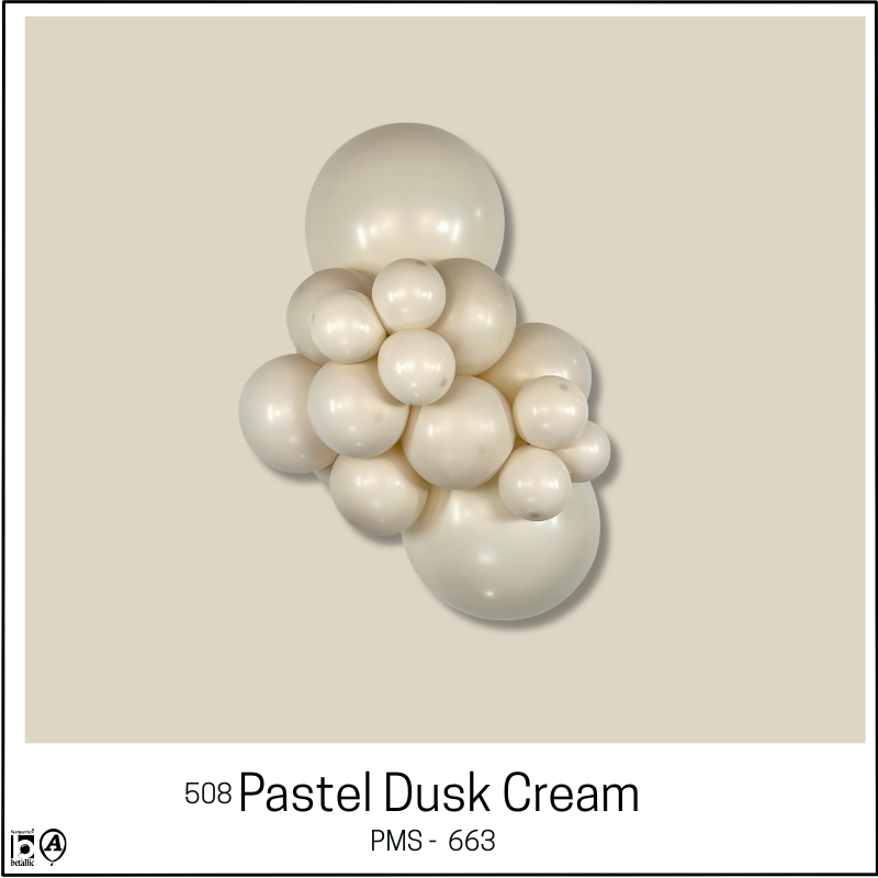 36" Sempertex Pastel Dusk Cream Latex Balloons | 2 Count