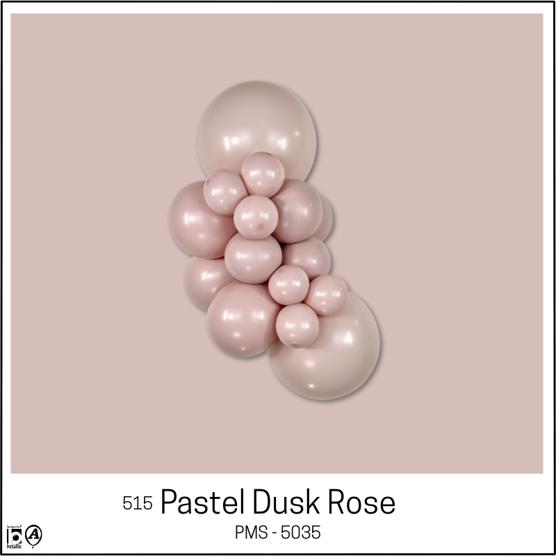 24" Sempertex Pastel Dusk Rose Latex Balloons | 10 Count