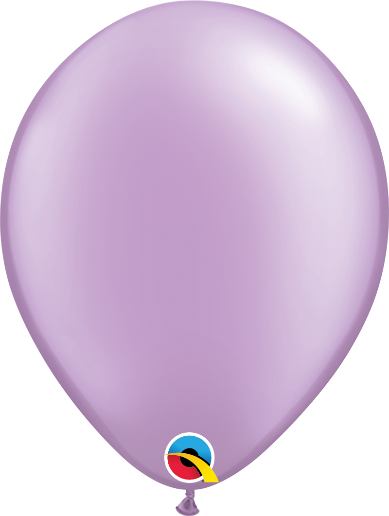11" Qualatex Pastel Pearl Lavender Latex Balloons | 100 Count