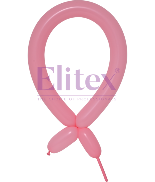 160 Elitex Nozzle Up Pink Standard Modeling - Twisting Balloons | 50 Count