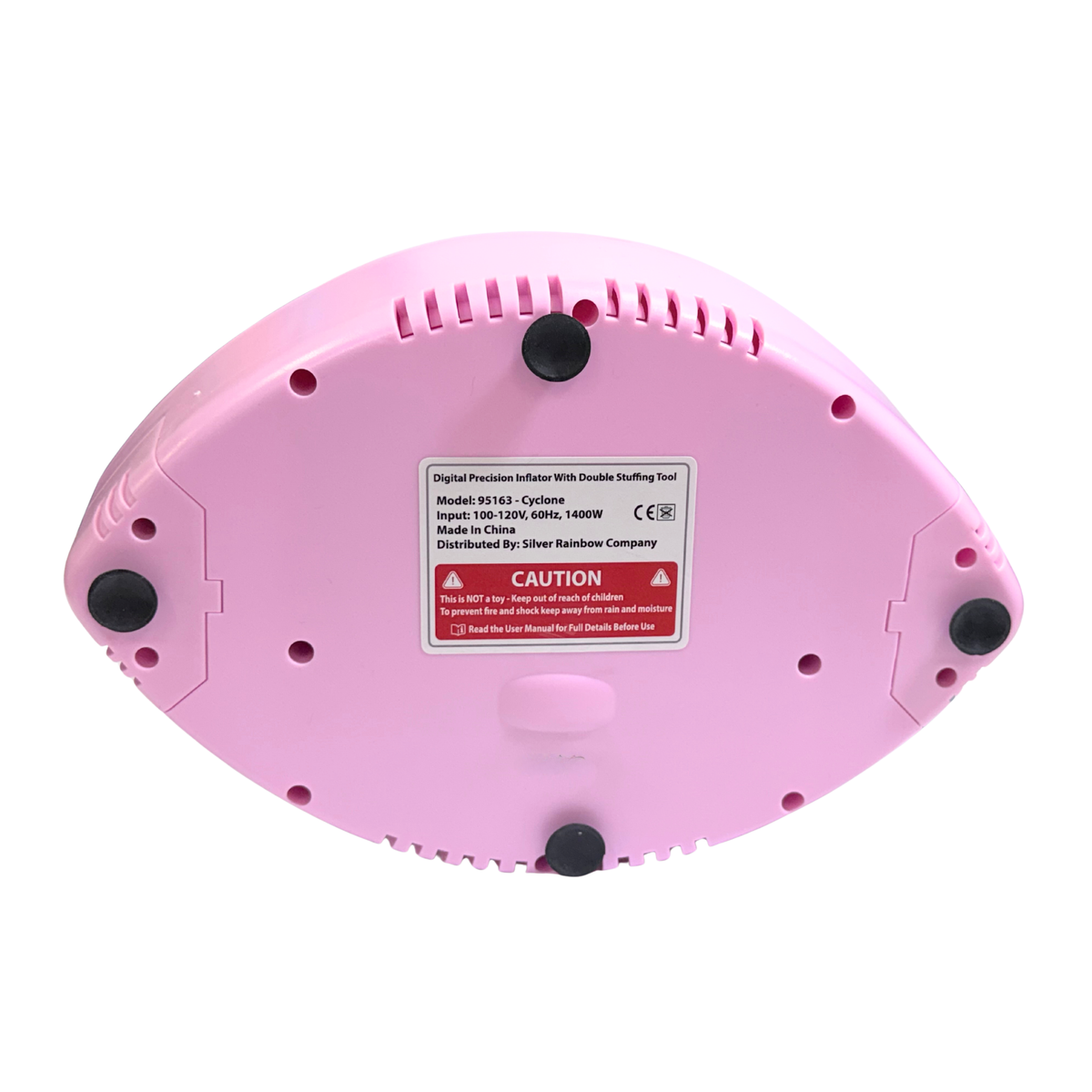 Série Element - Gonfleur numérique de précision Pink Cyclone avec outil de double gonflage