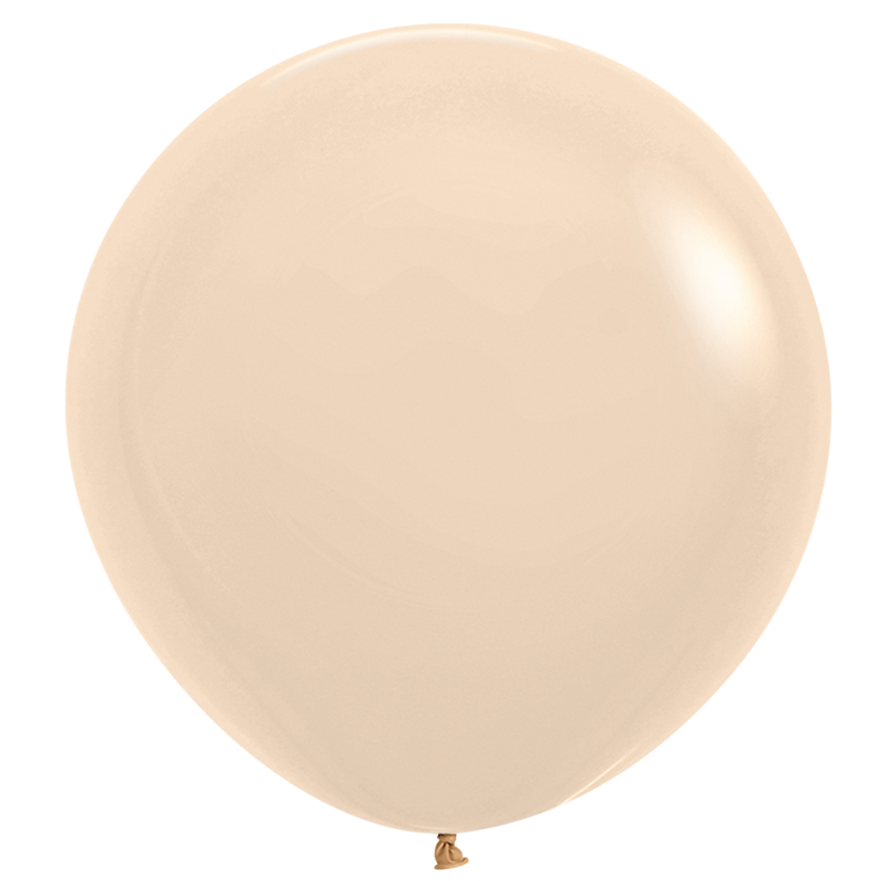 24" Sempertex Pastel Matte Nude Latex Balloons | 10 Count