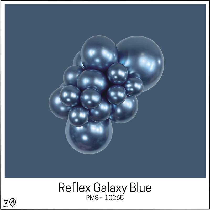 Ballons en latex Sempertex Reflex Galaxy Blue 11" | Paquet de 50