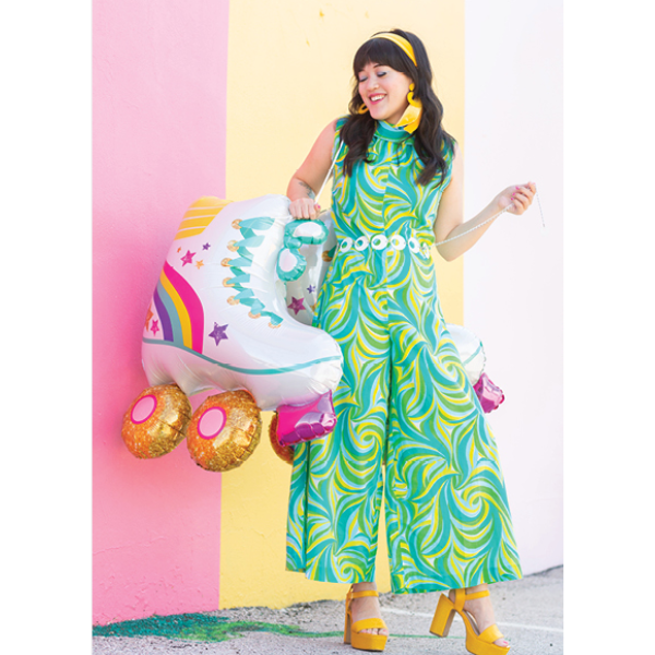 30" Anagram Roller Skate SuperShape Foil Balloon