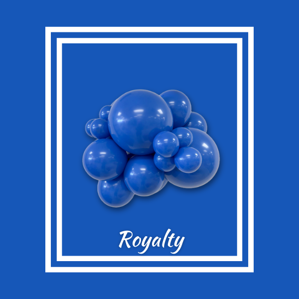 11" TUFTEX Royalty - Royal Blue Latex Balloons | 100 Count