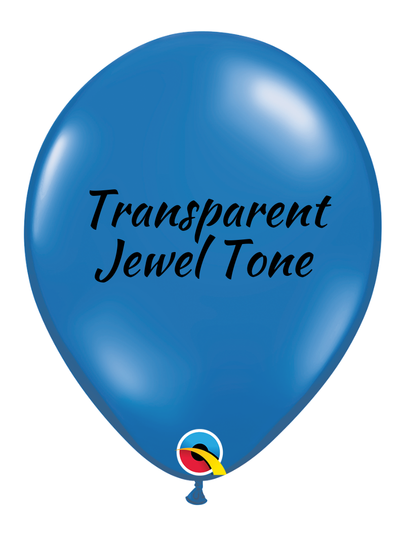 5" Qualatex Jewel Sapphire Blue Latex Balloons | 100 Count