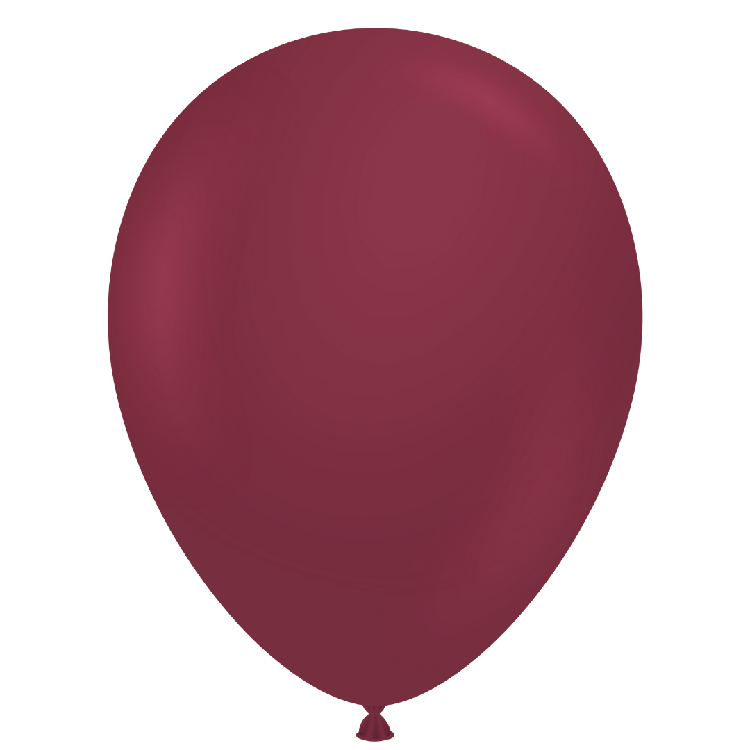 5" TUFTEX Scarlet - Crimson Red Latex Balloons | 50 Count