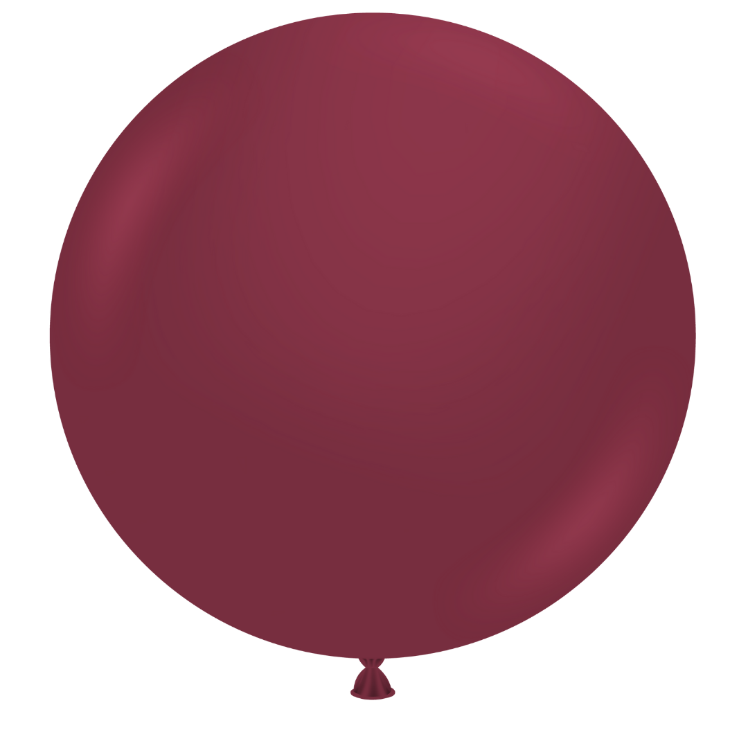 24" TUFTEX Scarlett - Crimson Red Latex Balloons | 25 Count