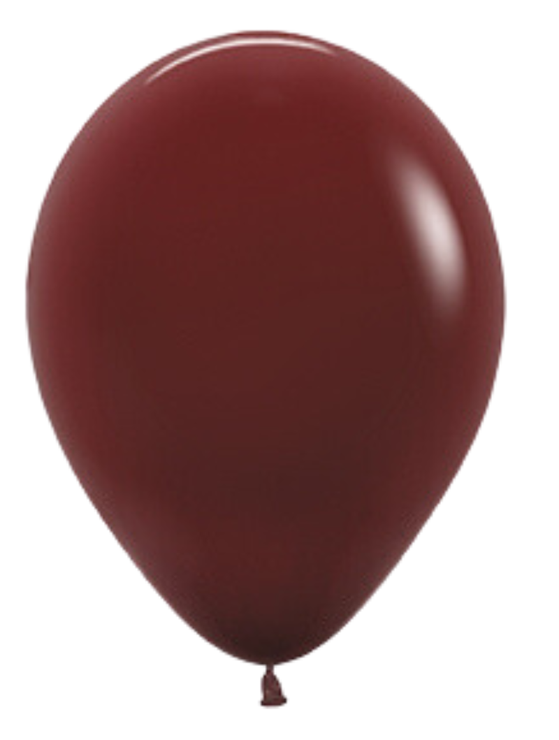 11" Sempertex Deluxe Merlot Latex Balloons | 100 Count