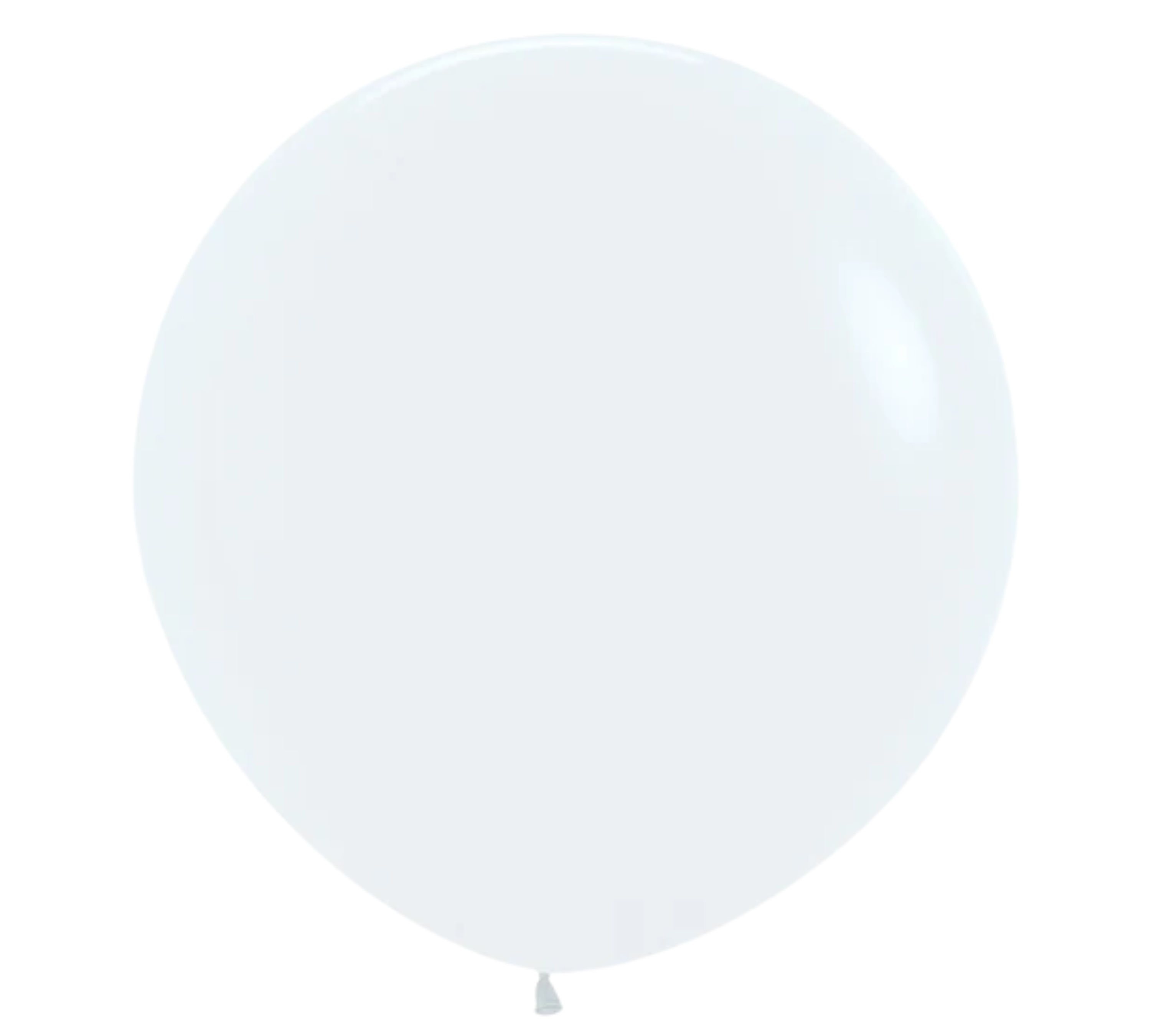 36" Sempertex Fashion White Latex Balloons - 3 Foot Giant Size | 2 Count