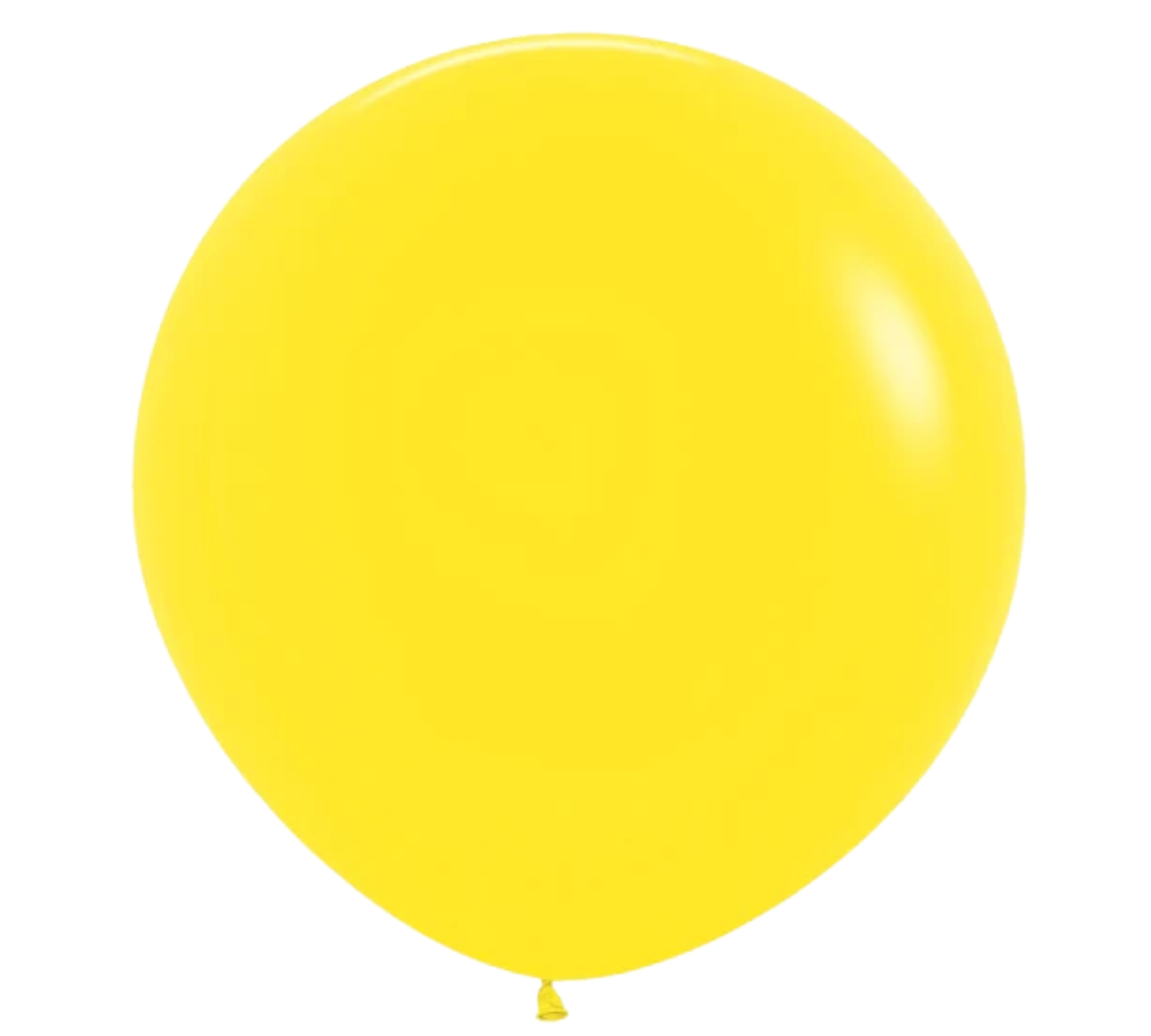 24" Sempertex Fashion Yellow Latex Balloons | 10 Count