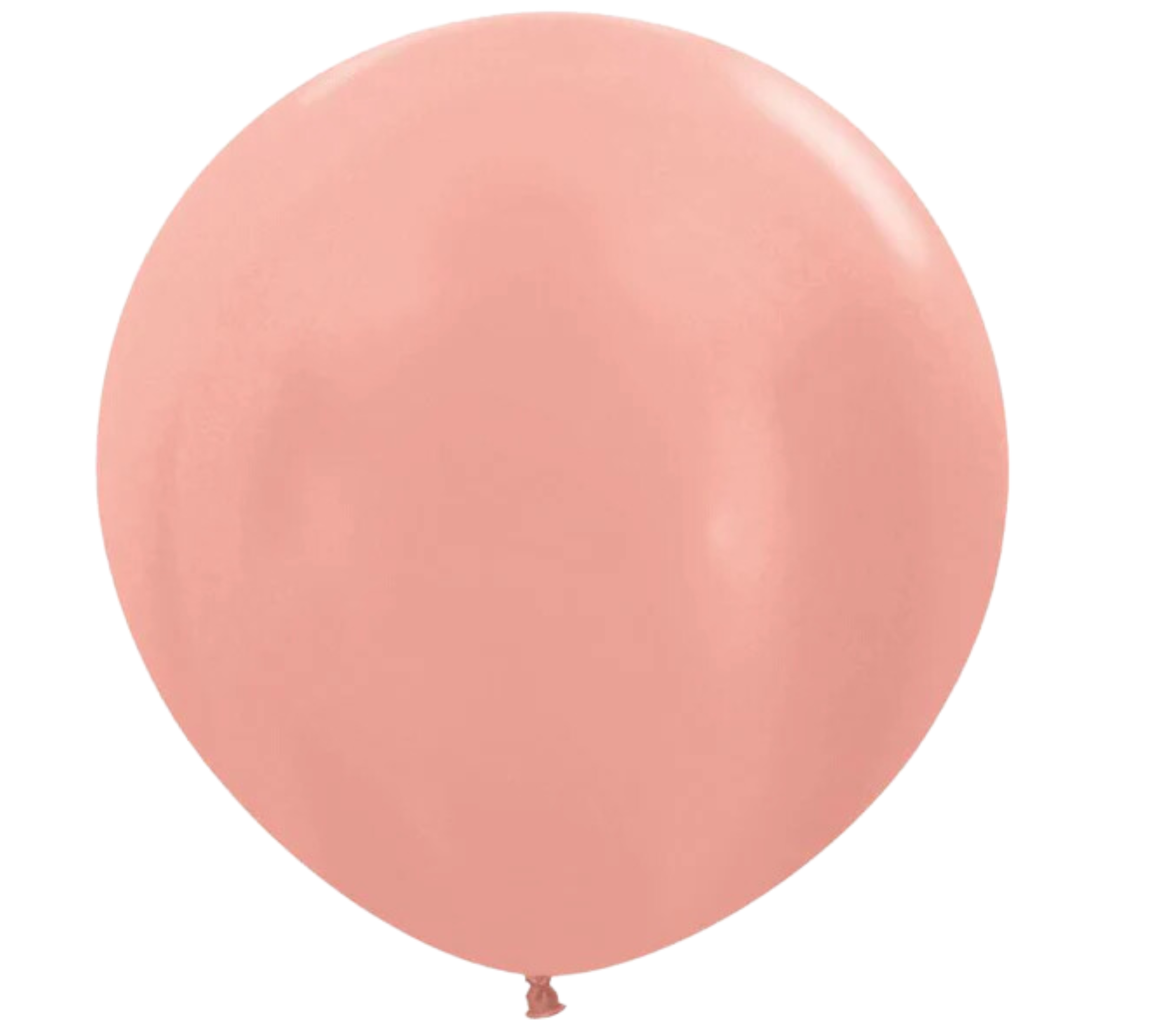 36" Sempertex Metallic Pearlized Rose Gold Latex Balloons - 3 Foot Giant | 2 Count