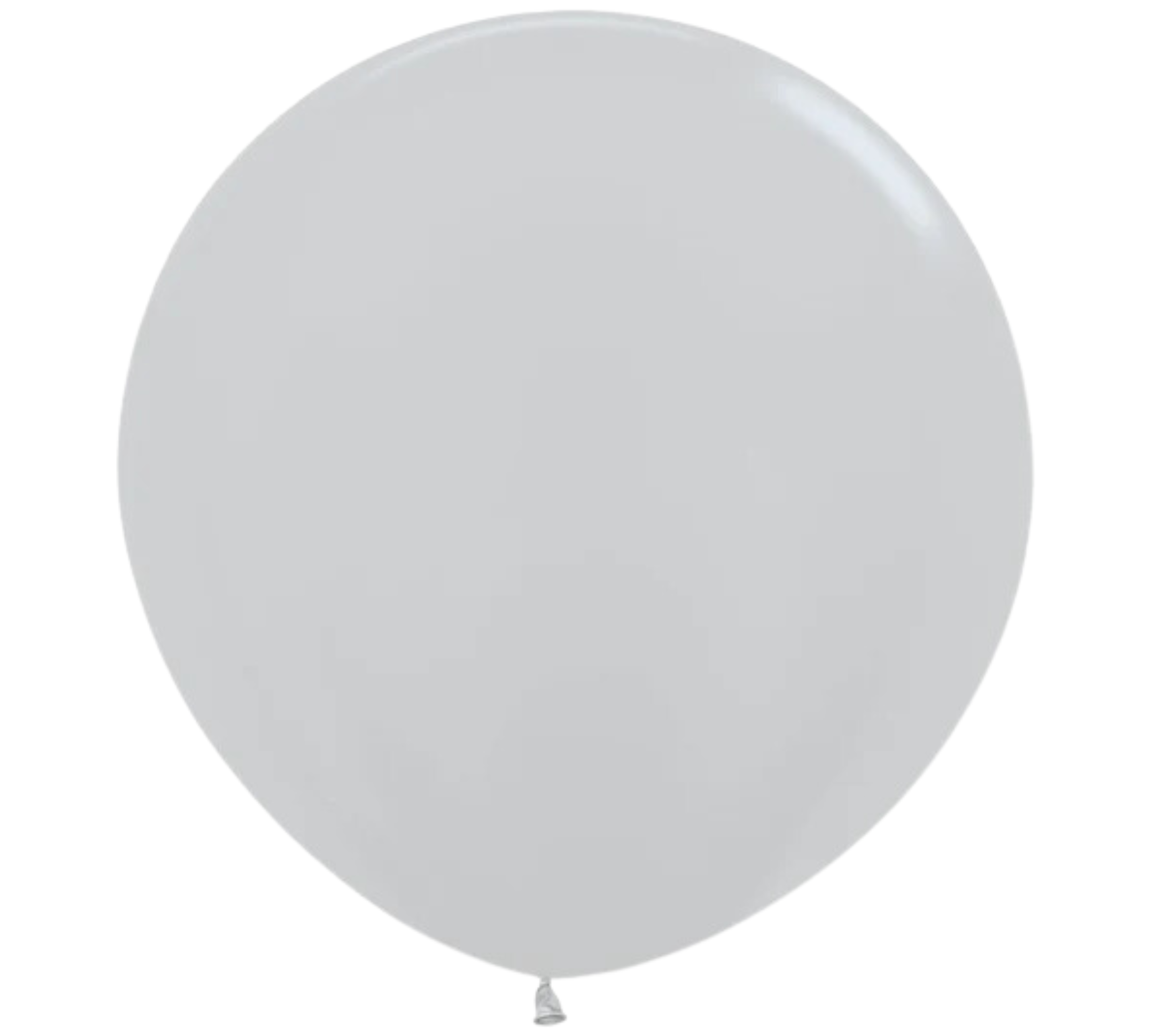 36" Sempertex Metallic Pearlized Silver Latex Balloons - 3 Foot Giant | 2 Count