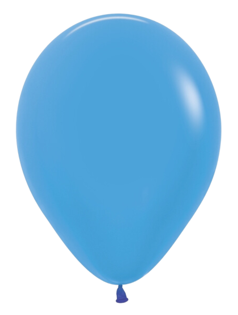 5" Sempertex Neon Blue Latex Balloons | 100 Count