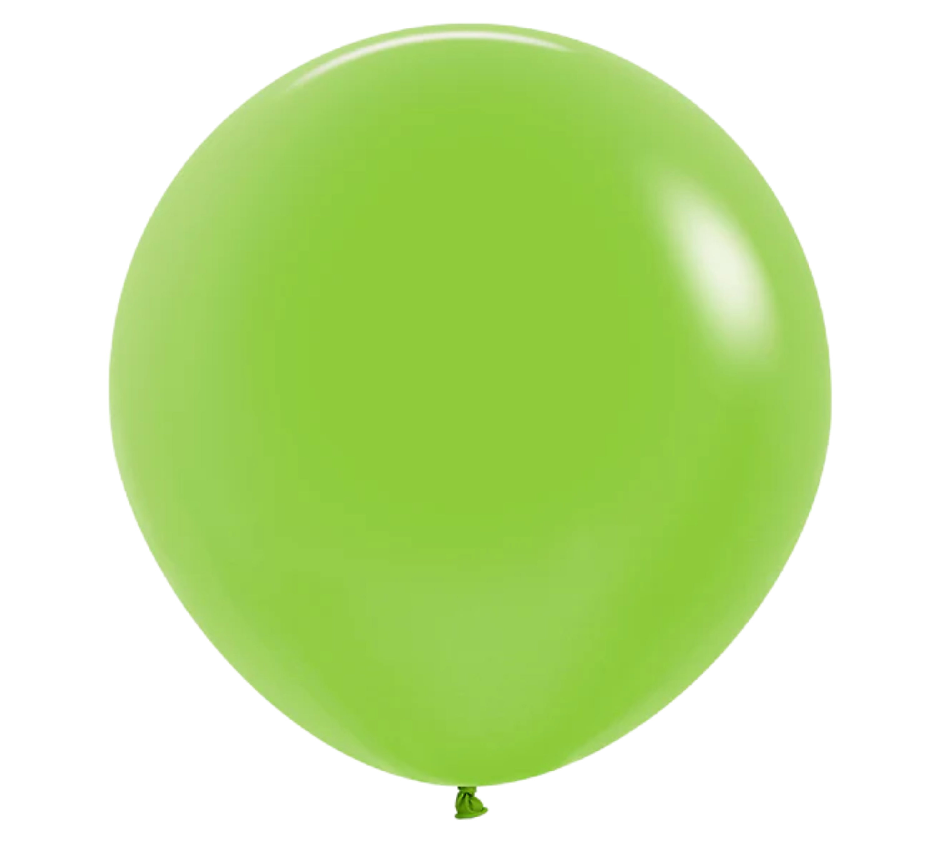 24" Sempertex Neon Green Latex Balloons | 10 Count